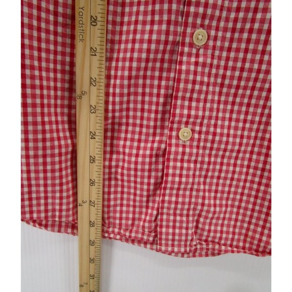 Grayers Shirt Large White Button Up Plaid Logo Loose Long Sleeve Cotton - Picture 5 of 11